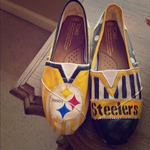 Pittsburgh Steelers Custom TOMS